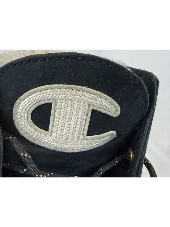 Timberland X Champion Shearling Suede Black Mens Size 10.5 main image 5